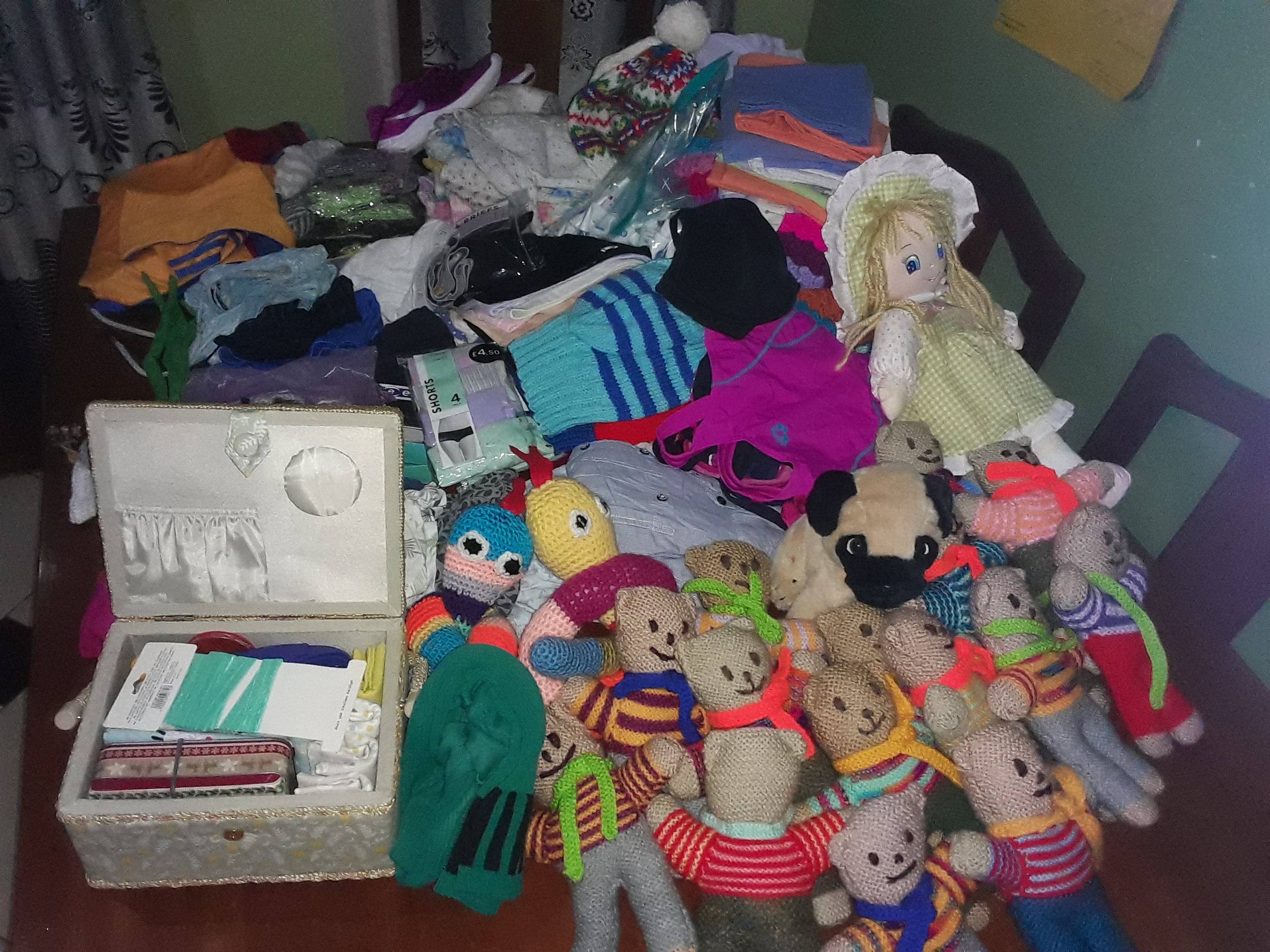 Knitted items for children