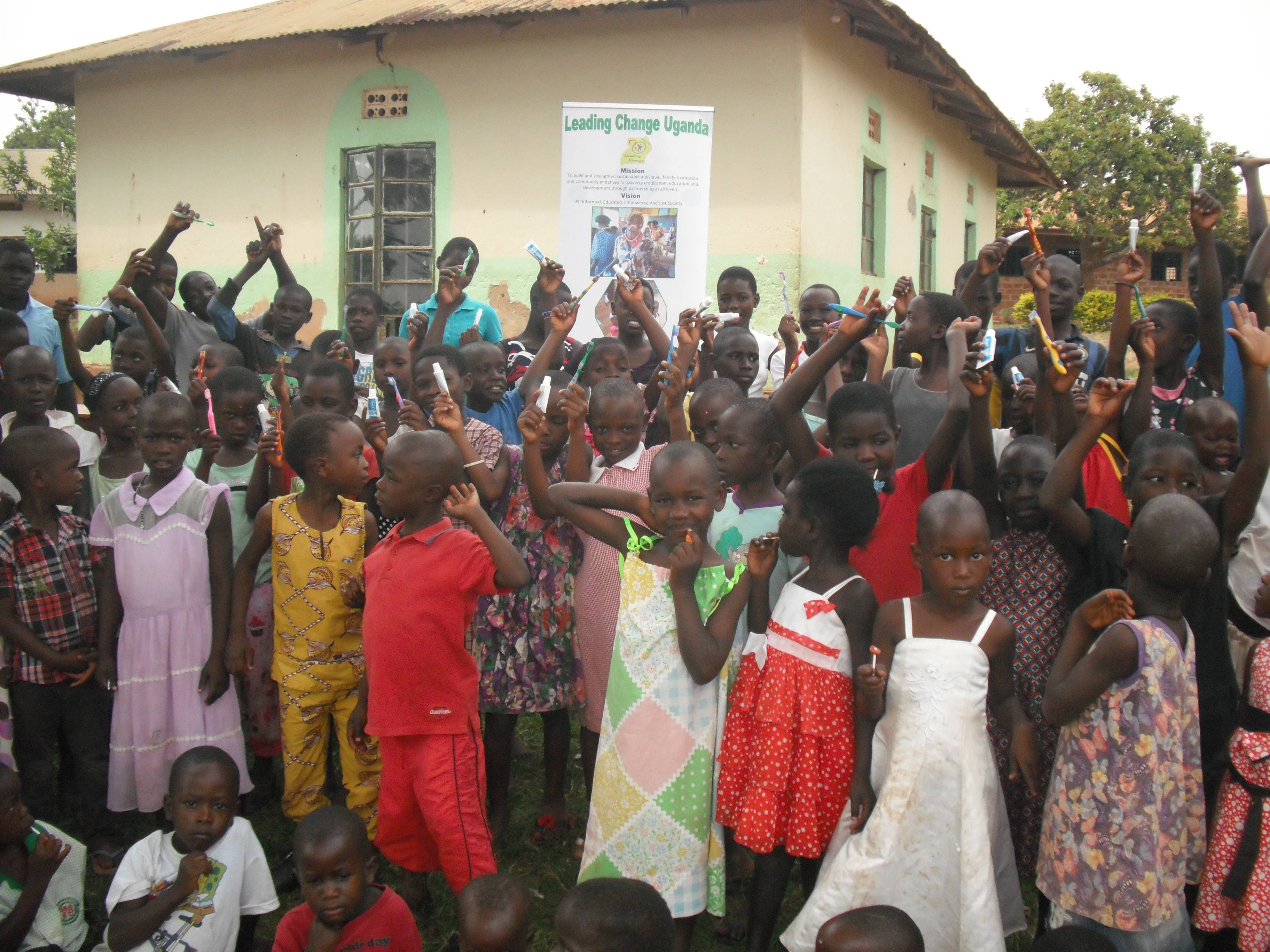 Community reading club group photo